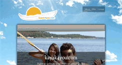 Desktop Screenshot of kayak4you.com